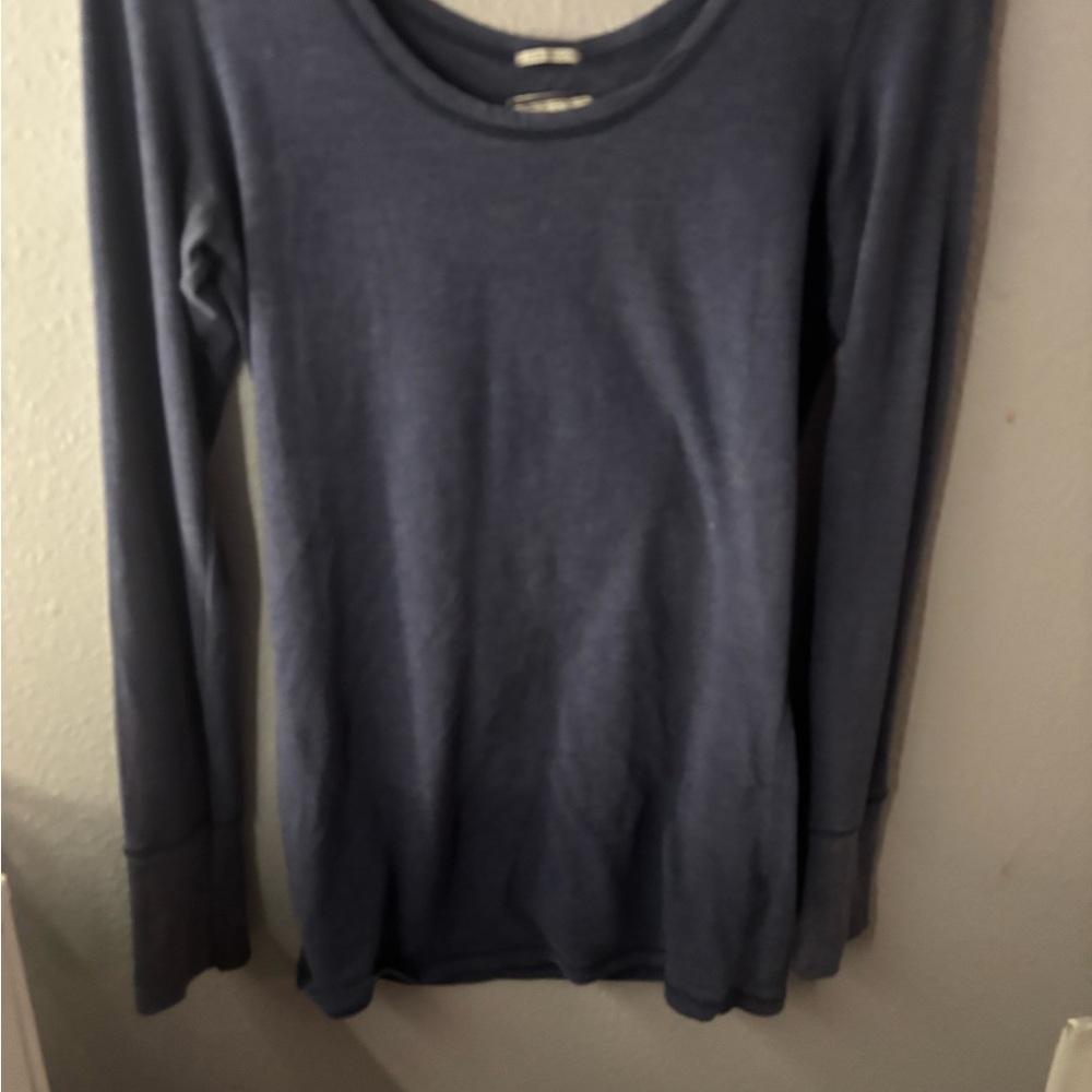 Poof Excellence Long Sleeve Tee - Blue